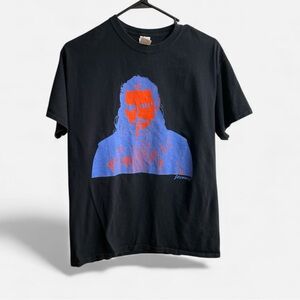 Post Malone Graphic T-Shirt Men’s Medium Black Gildan Heavy Cotton Concert Tee
